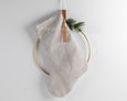 Personalised Linen Santa Sack - Natural