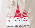 Personalised Santa Sack Christmas Gnomes - Natural - Honeysuckle and Lime