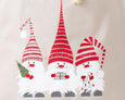 Personalised Santa Sack Christmas Gnomes - Natural - Honeysuckle and Lime