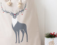 Personalised Santa Sack Reindeer - Natural - Honeysuckle and Lime
